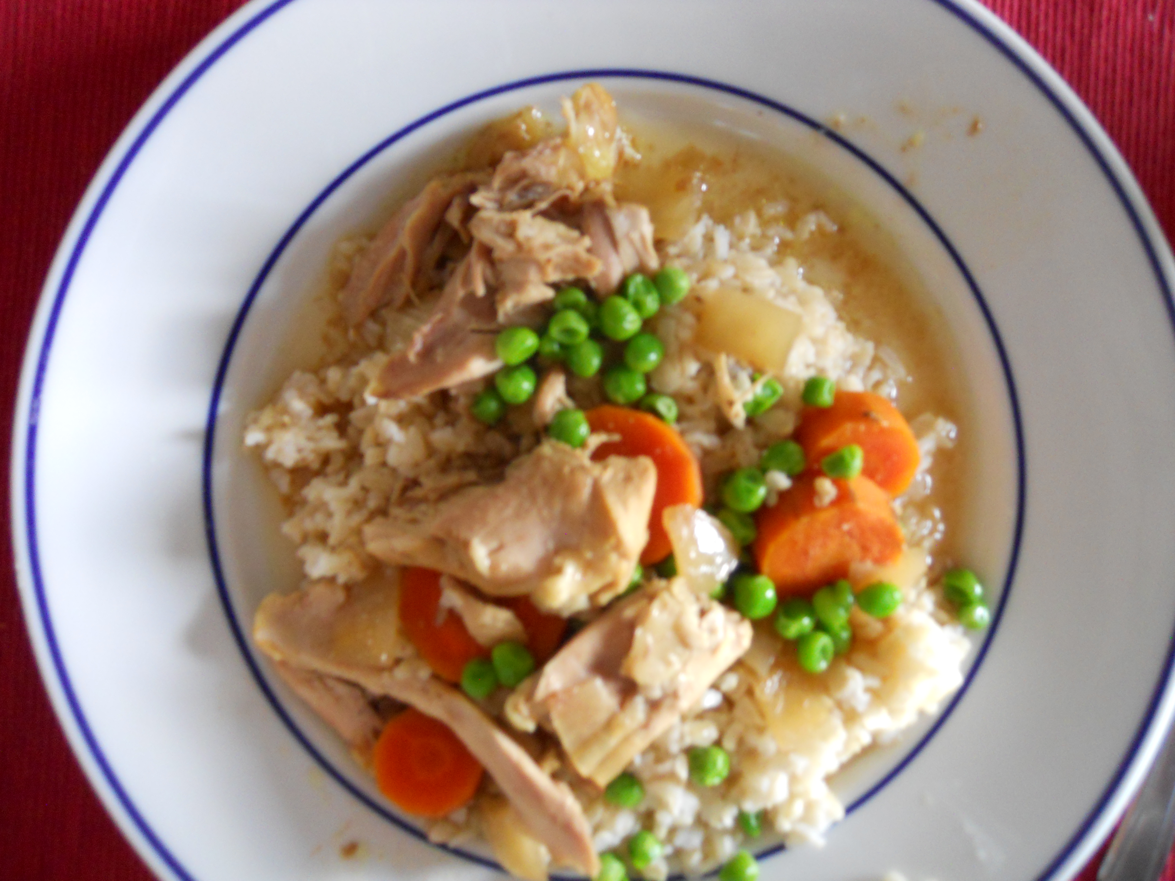 Chicken Curry baked in a solar oven