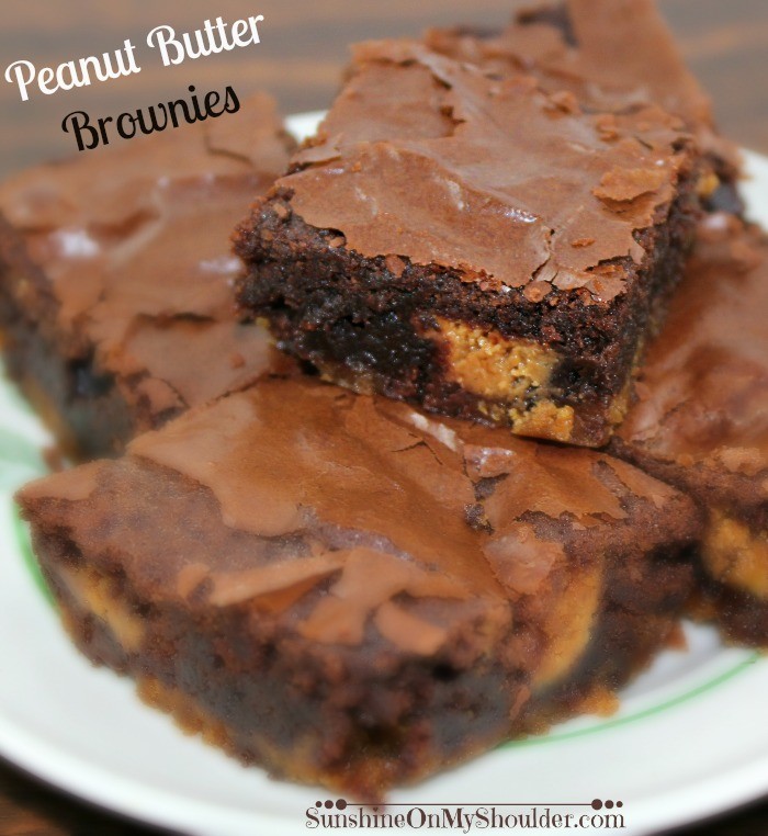 Peanut Butter Brownies