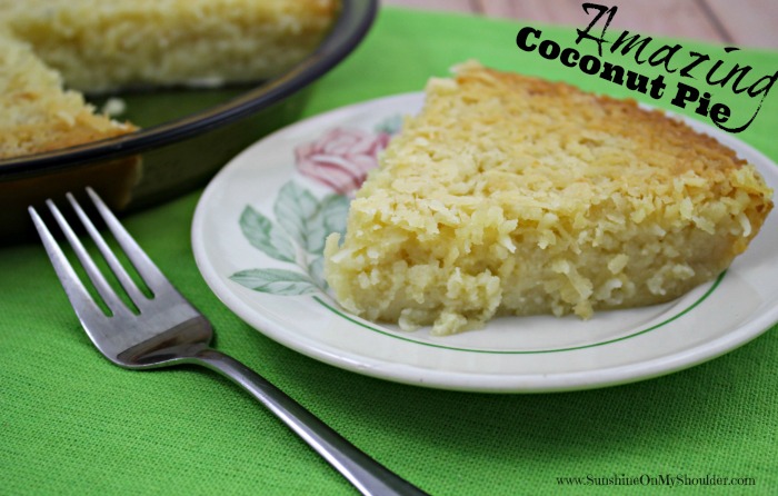 Amazing Coconut Pie