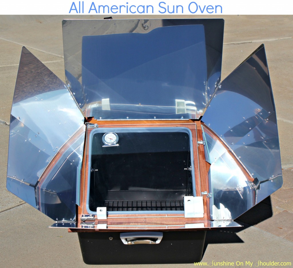 All American Sun Oven benefits of solar cooking