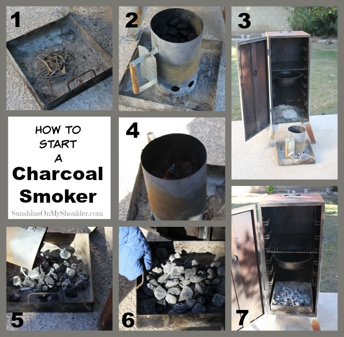how to light charcoal collage