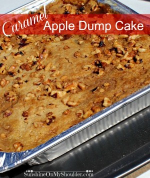 Caramel Apple Dump Cake Solar Over Dessert recipes