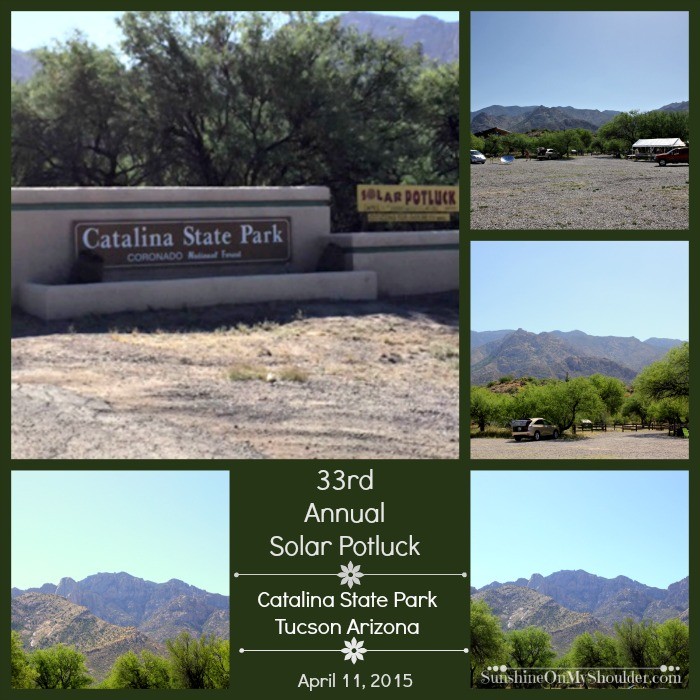 Solar Potluck at Catalina State Park, Tucson AZ