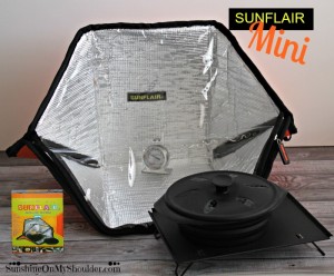 Mini SunFlair Solar Oven