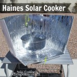 Haines Solar Cooker solar cooking