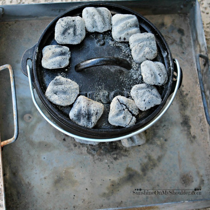 How to make Walnut Date Bread in a Dutch Oven