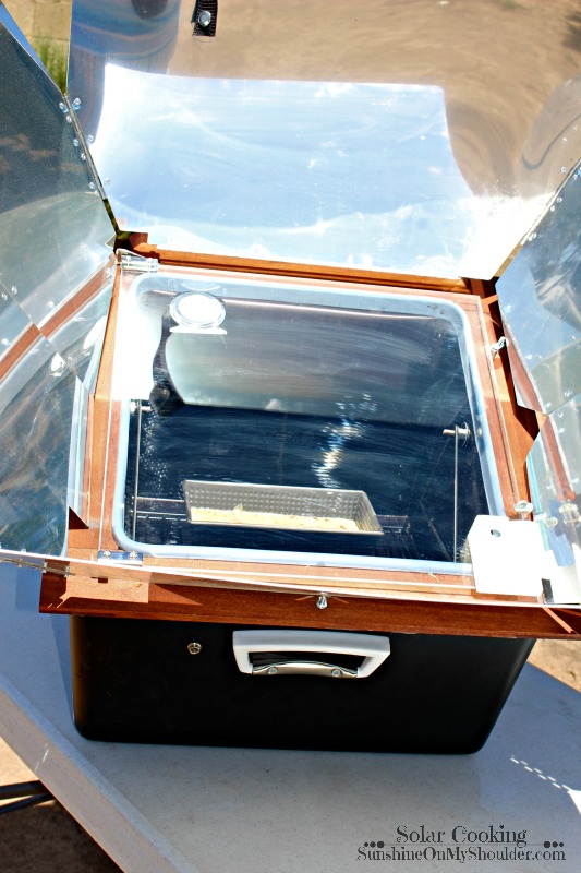 Walnut Date Bread in an All American Sun Oven solar cooking