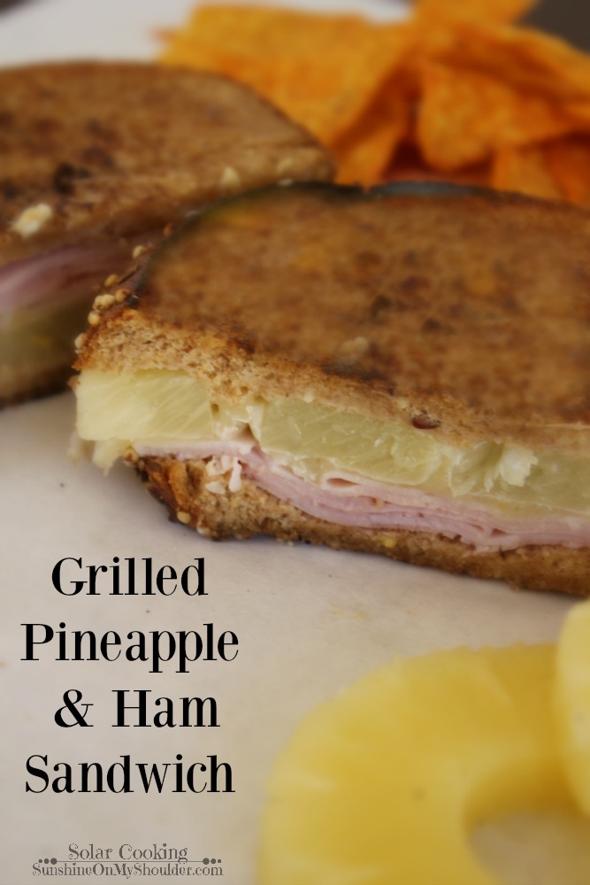 How to Grill a Pineapple Ham Sandwich on a Solar Grill.How to Grill a Pineapple Ham Sandwich on a Solar Grill.