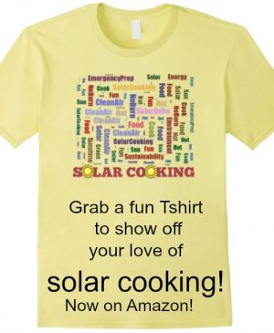 Solar Cooking T shirts and gifts