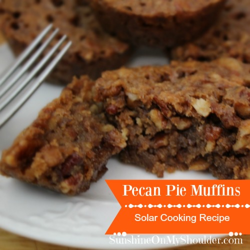 Pecan Pie Muffins recipe for Solar Oven Cooking