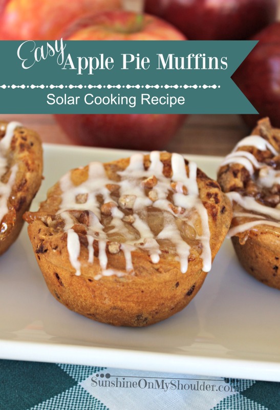 Easy Apple Pie Muffins Recipe for Solar Cooking