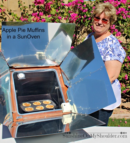 Easy Apple Pie Muffins Recipe for Solar Cooking